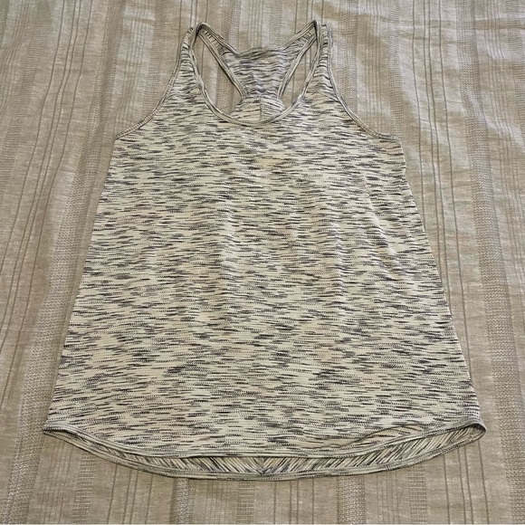 Lululemon Essential Tank (Tiger Space Dye Black White) - Picture 4 of 10
